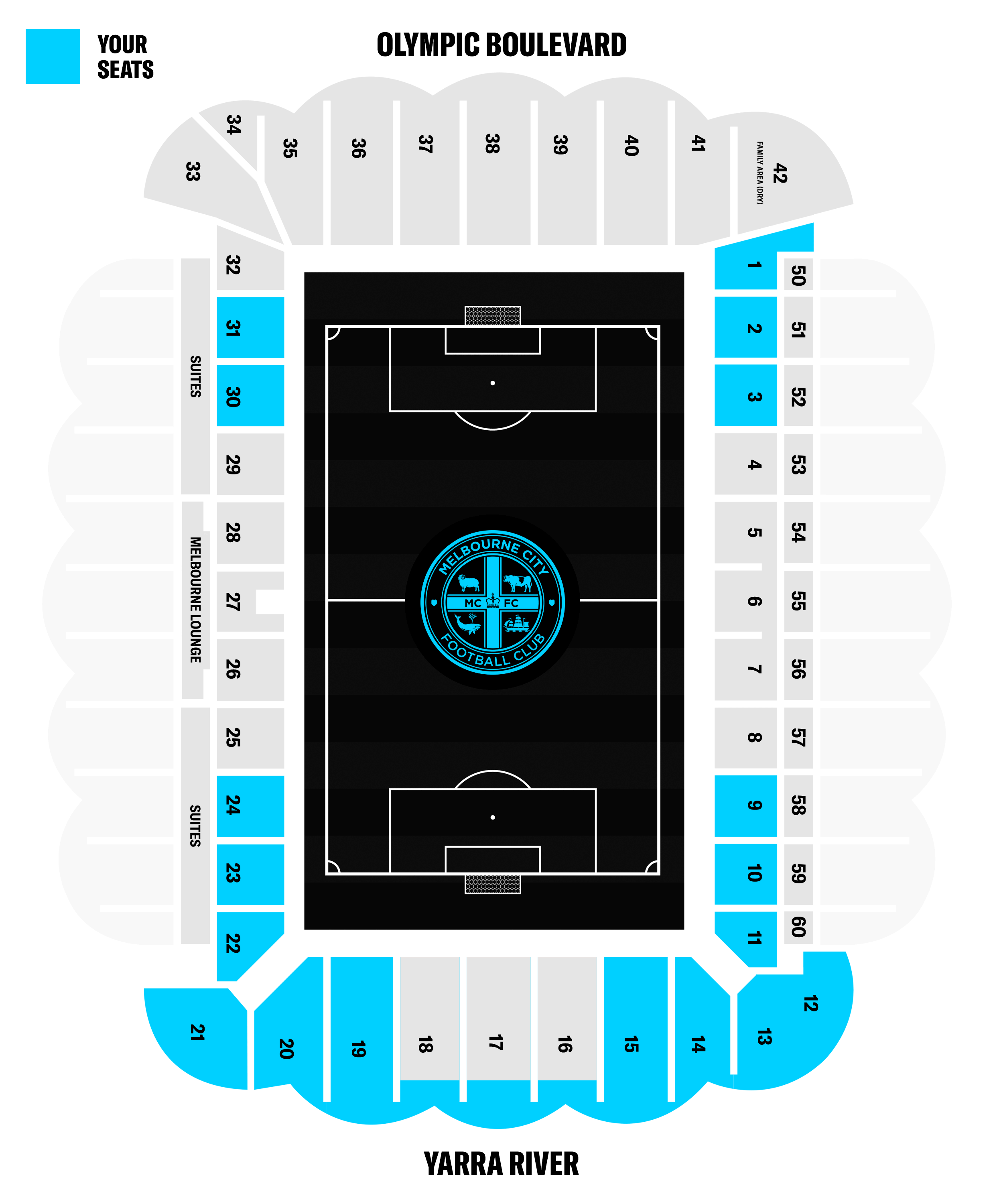Seating map
